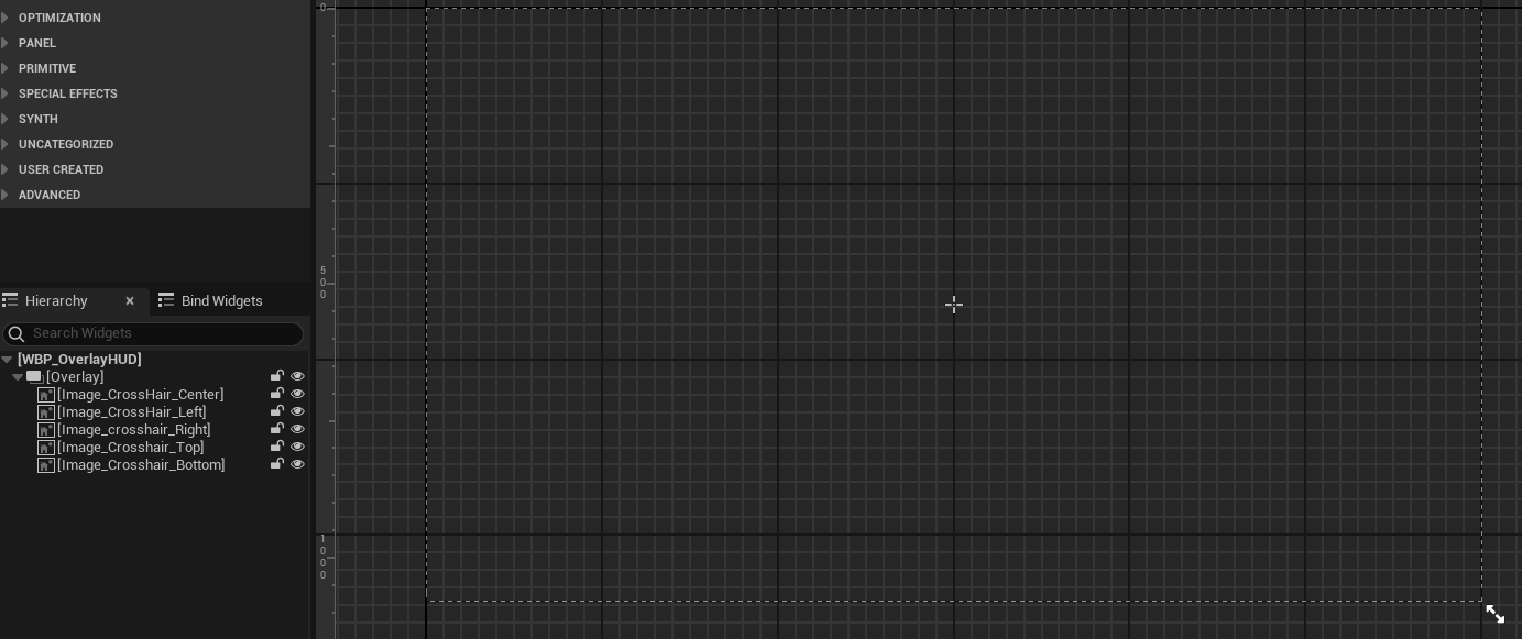 Crosshair widget